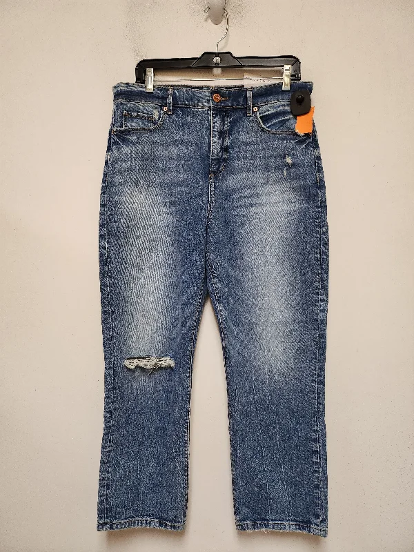 Men's Jeans for Everyday WearJeans Straight By Loft In Blue Denim, Size: 10