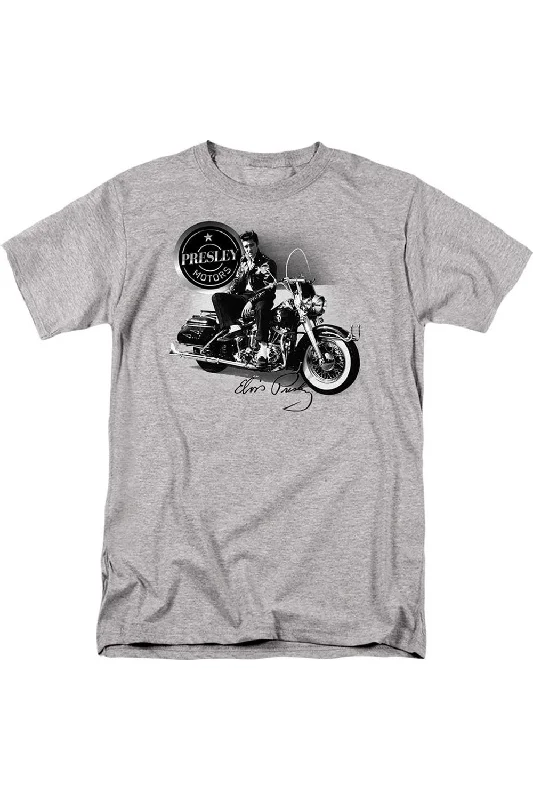 Versatile Men's Tank TopsElvis Presley Presley Motors Short Sleeve Adult Tee / T-Shirt Versatile Men's Tank TopsElvis Presley Presley Motors Short Sleeve Adult Tee / T-Shirt
