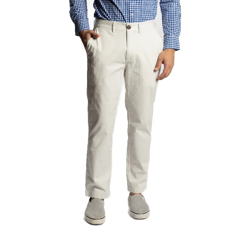 Lightweight Men's Linen PantsLightweight Stretch Chinos Standard Fit - Stone