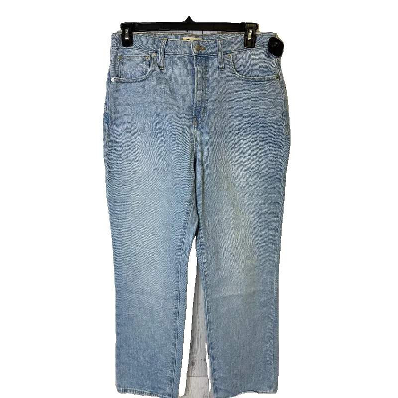 Oversized Relaxed-Fit Men's JeansJeans Straight By Madewell In Blue Denim, Size: 8