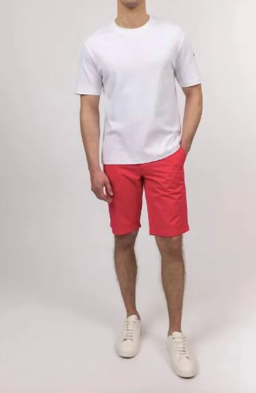 Men's Pants with Stretchable Fabric for FlexibilityDoug Shorts In Red