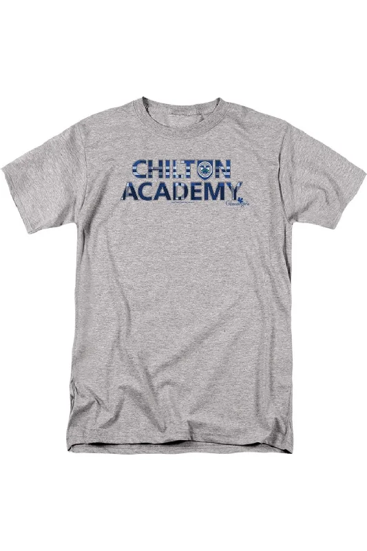 Men's Shirts with Graphic PrintsGilmore Girls Chilton Academy Short Sleeve Adult Tee / T-Shirt Men's Shirts with Graphic PrintsGilmore Girls Chilton Academy Short Sleeve Adult Tee / T-Shirt