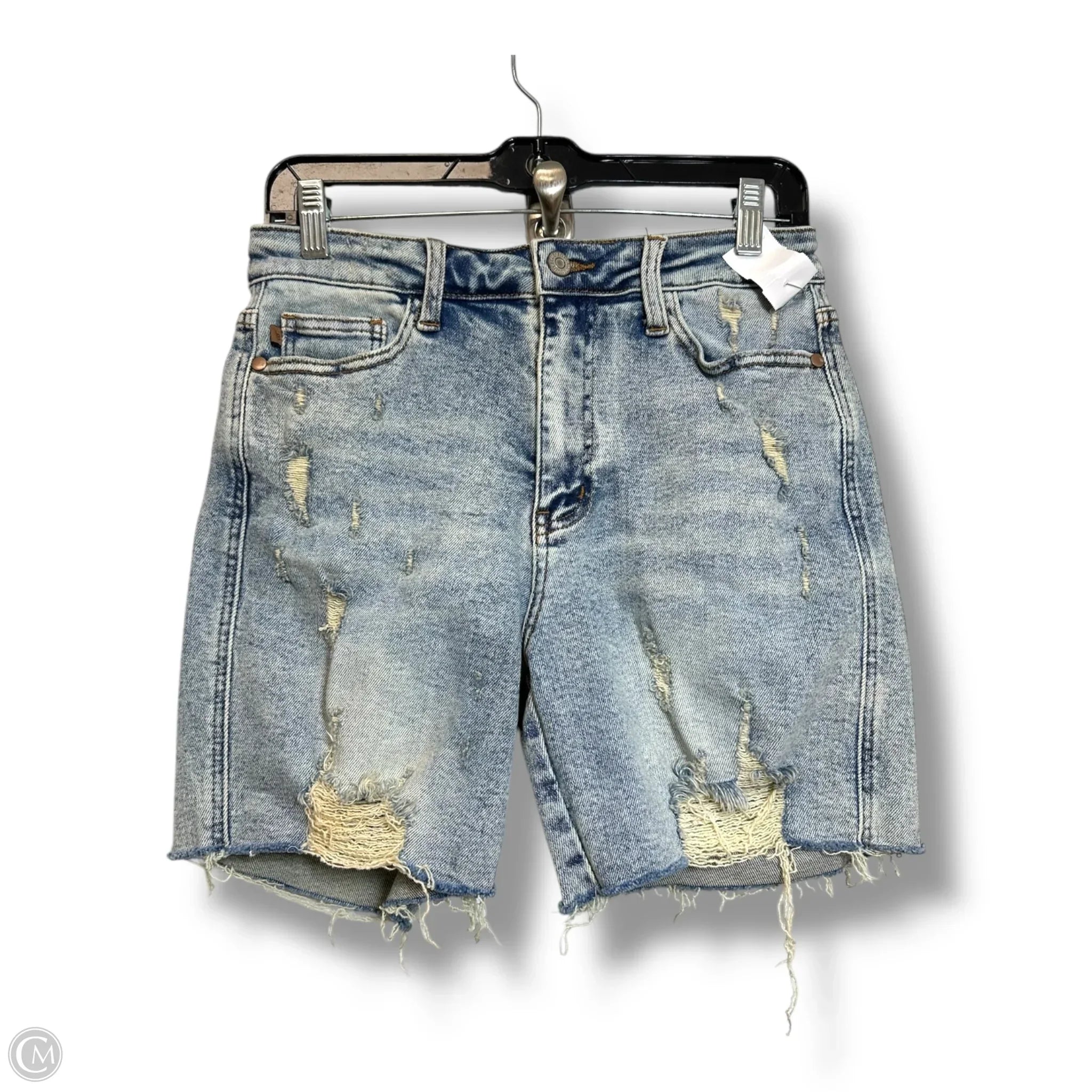 Men's Pants with Flat-Front DesignsShorts By Judy Blue In Denim, Size: M
