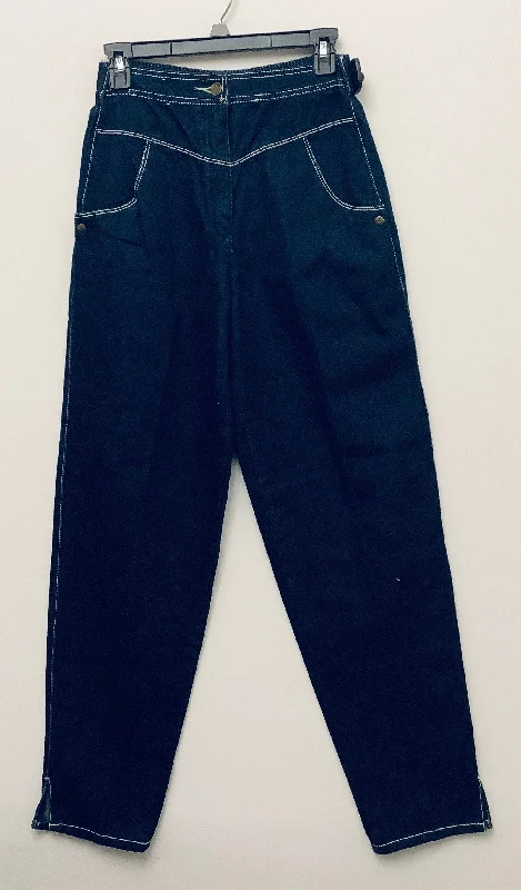 High-Waisted Bootcut Men's JeansJeans Straight By Cmf In Blue Denim, Size: 2