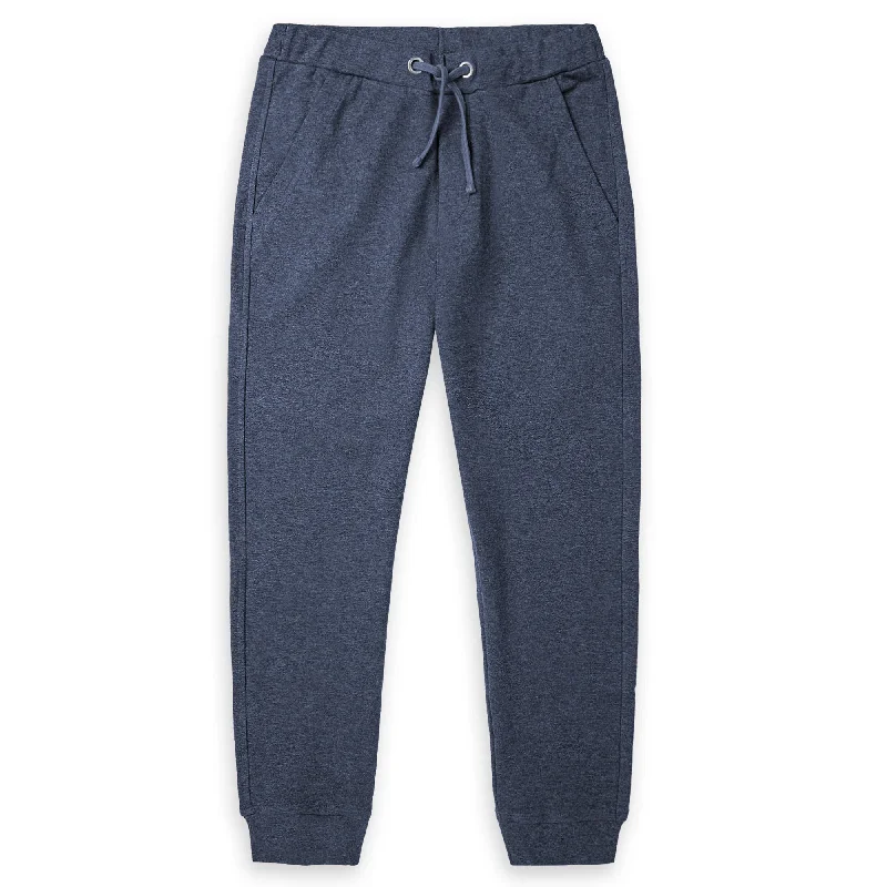 Men's Pants with Elastic CuffsAll Day Sweatpants - Heather Navy