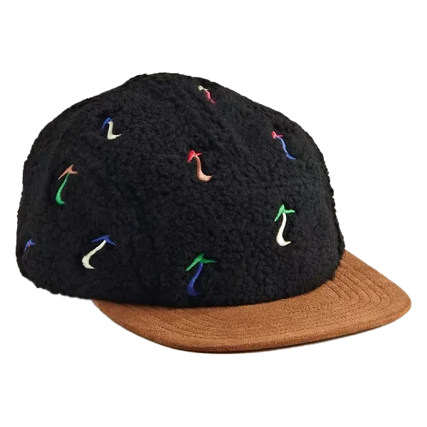 Elegant Top Hats for WeddingsDancing Shrooms 5-Panel Fleece Hat