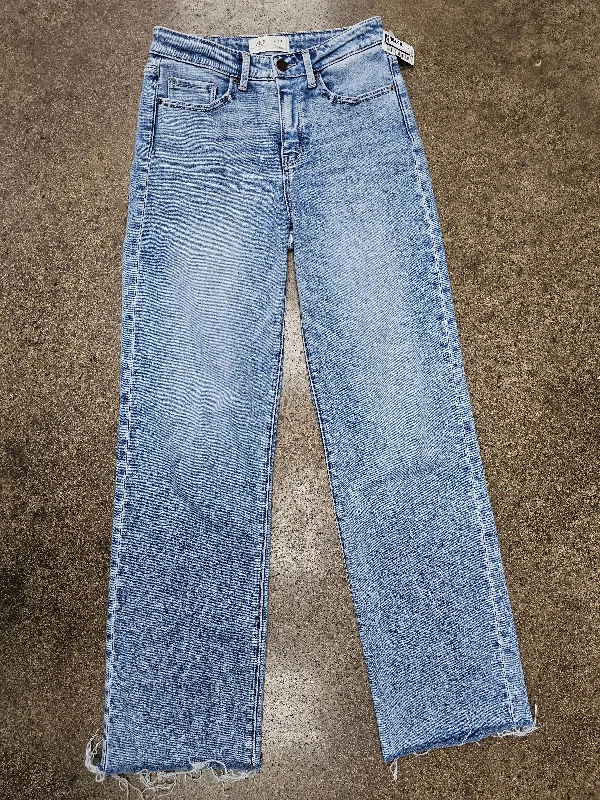 Relaxed-Fit Men's JeansJeans Straight By Bke In Blue Denim, Size:4