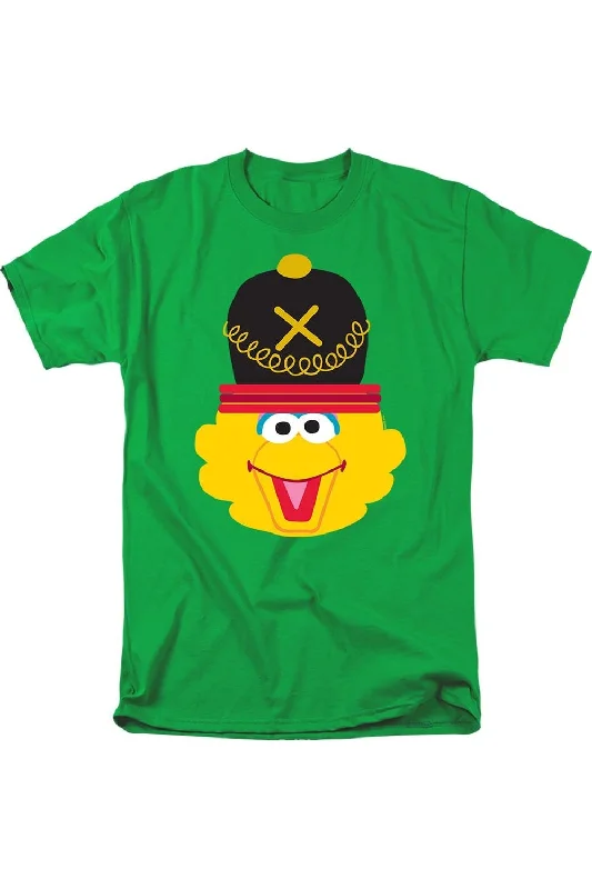 Men's Short-Sleeved ShirtsSesame Street Christmas Nutcracker Big Bird Short Sleeve Adult Tee / T-Shirt Men's Short-Sleeved ShirtsSesame Street Christmas Nutcracker Big Bird Short Sleeve Adult Tee / T-Shirt
