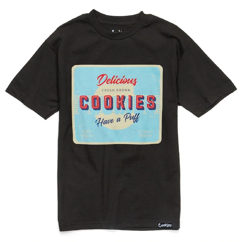 Men's Shirts with Abstract DesignsMen's Delicious T-Shirt In Black