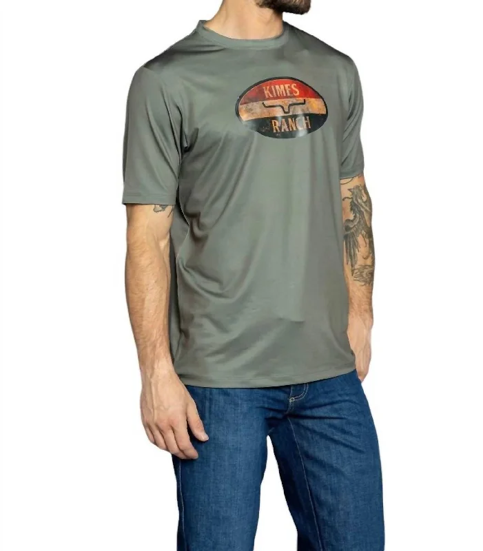 Men's Shirts for Beach OutingsMen's American Standard Tech Tee In Sage