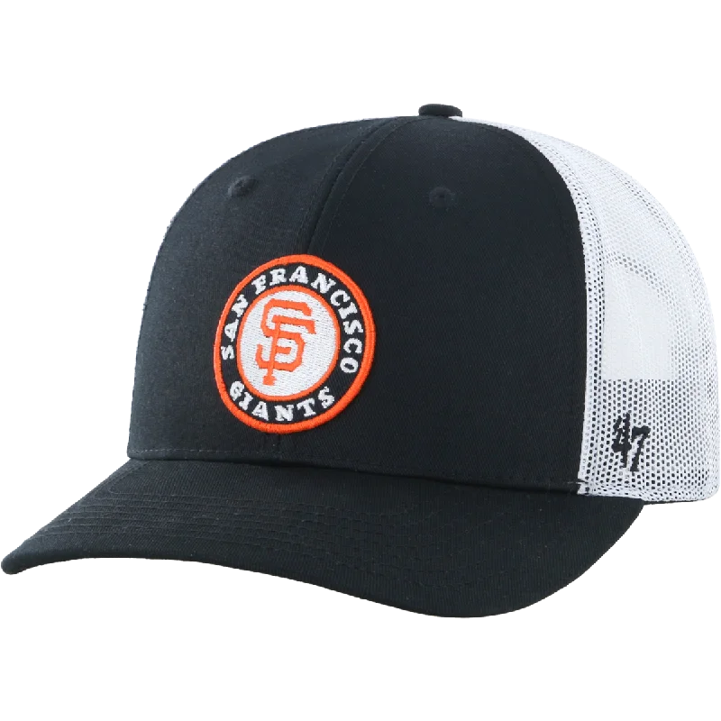Durable Workwear HatsYouth Giants Pop Up 47 Trucker