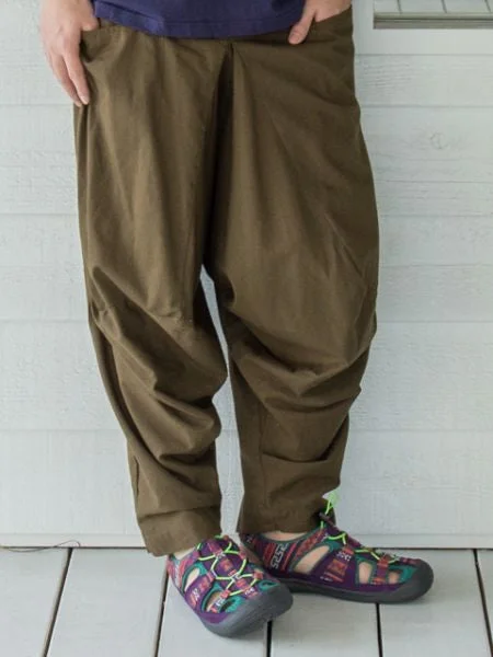 Versatile Men's ShortsIndian Cotton Unisex 3D Harem Pants