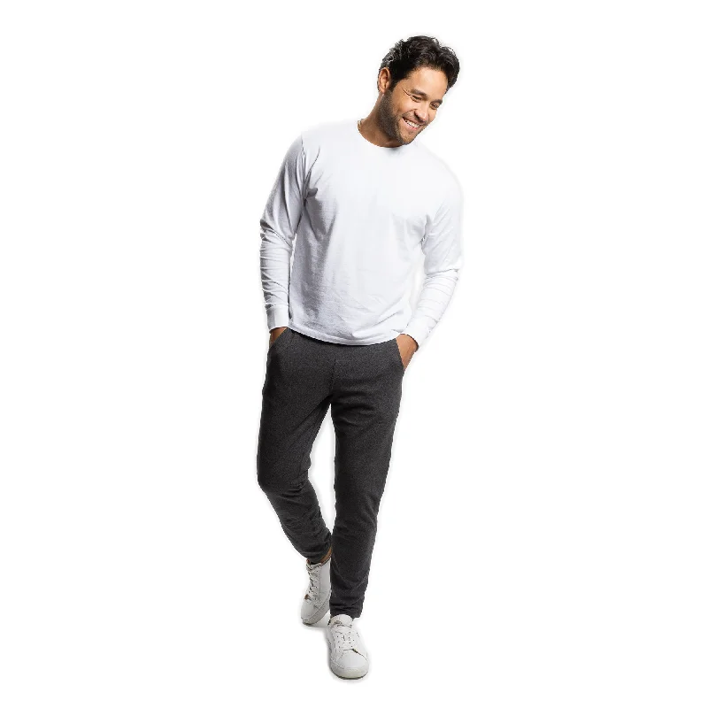 Men's Pants with Deep PocketsPerformance Jogger - Charcoal