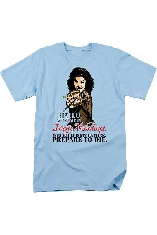 Layered Men's VestsPrincess Bride Hello Short Sleeve Adult Tee / T-Shirt