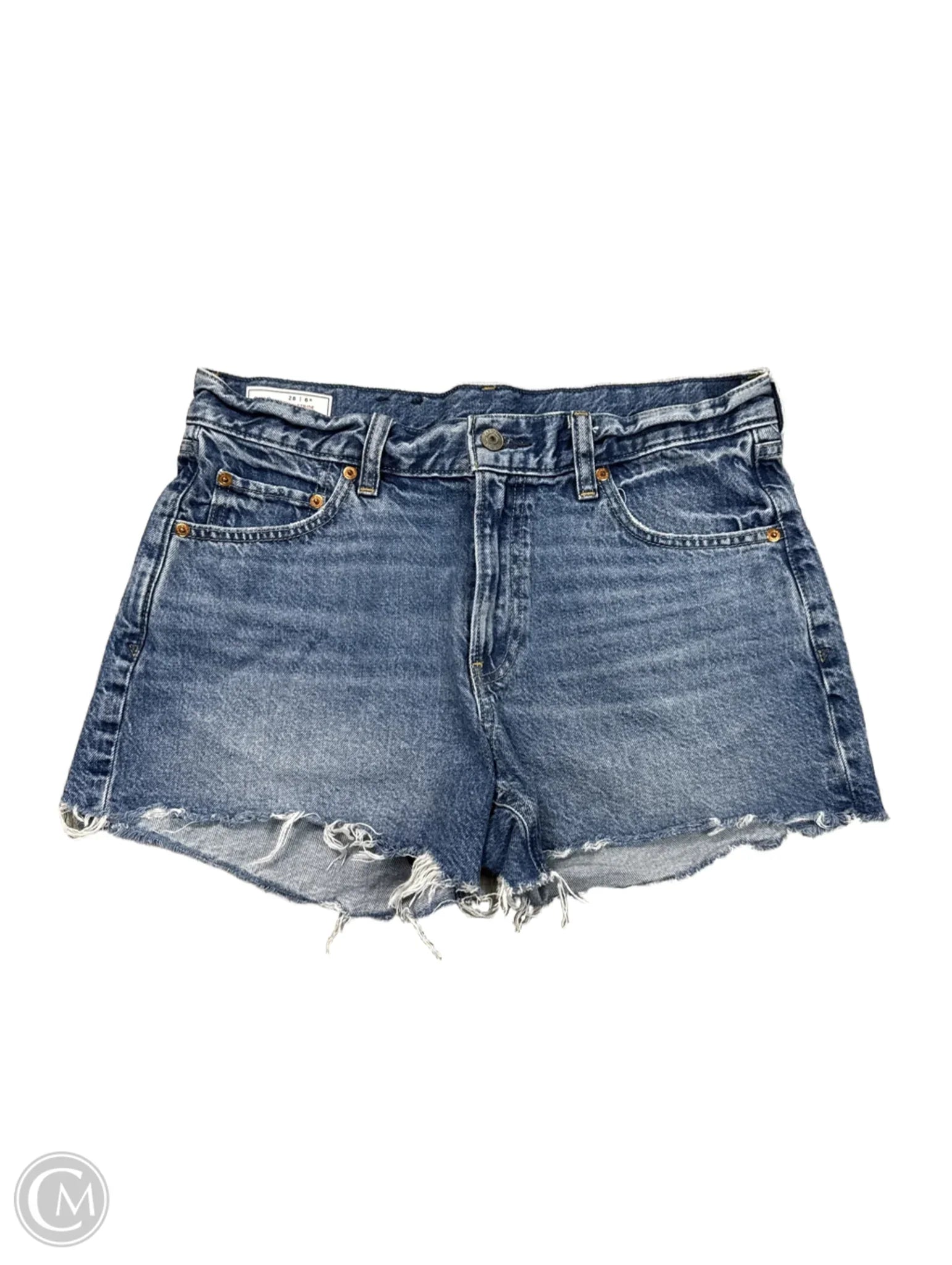 Casual Men's ChinosShorts By Gap In Blue Denim, Size: 6