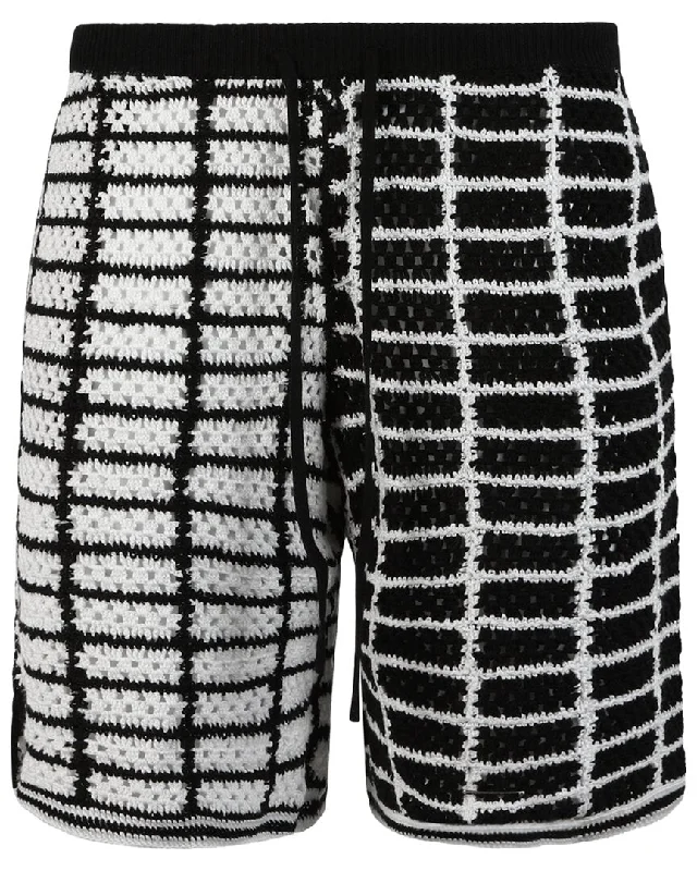 Men's Patterned Pants with ChecksRtA Elias Short