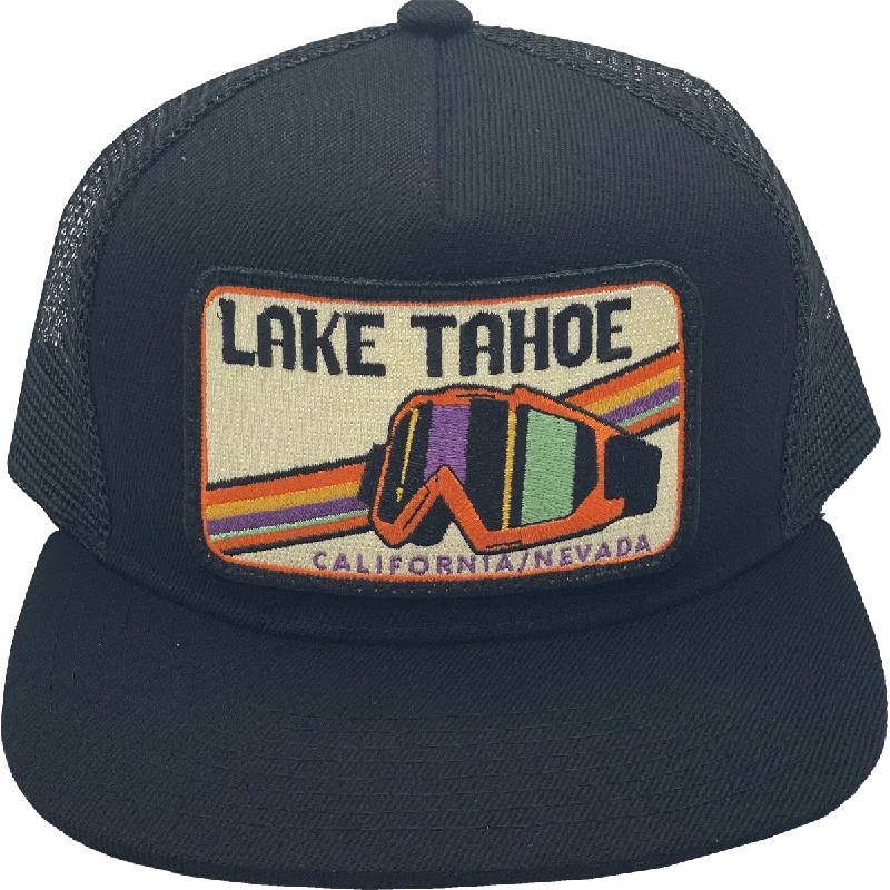 Novelty Trucker HatsTahoe Goggles Trucker
