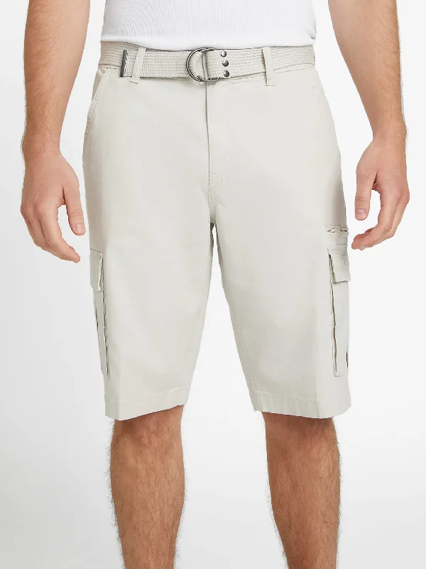 Men's Pants with Adjustable WaistbandsTaylor Belted Cargo Shorts