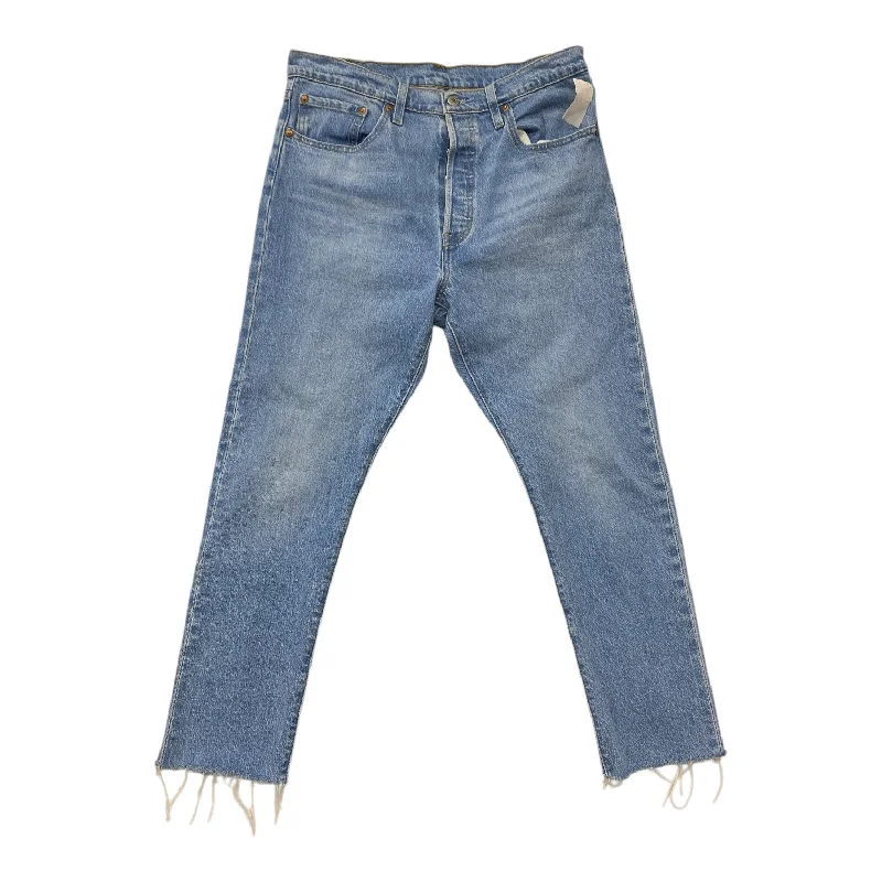 Leather Patch Men's JeansJeans Skinny By Levis In Denim, Size: 14