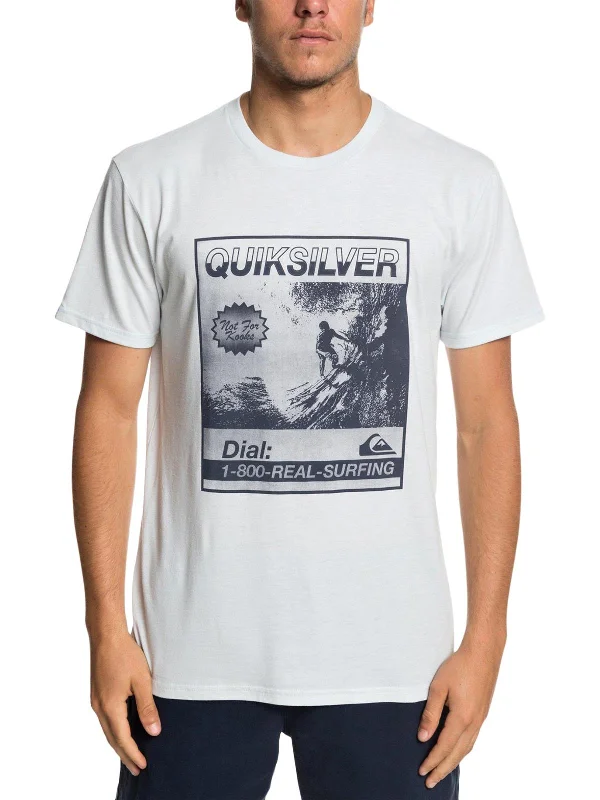 Men's Shirts with Button-Down PocketsDialed Mens Printed Slogan Graphic T-Shirt