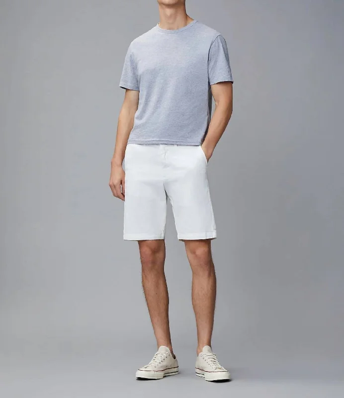 Men's Pants with Antimicrobial TreatmentJake Chino Short In Blank