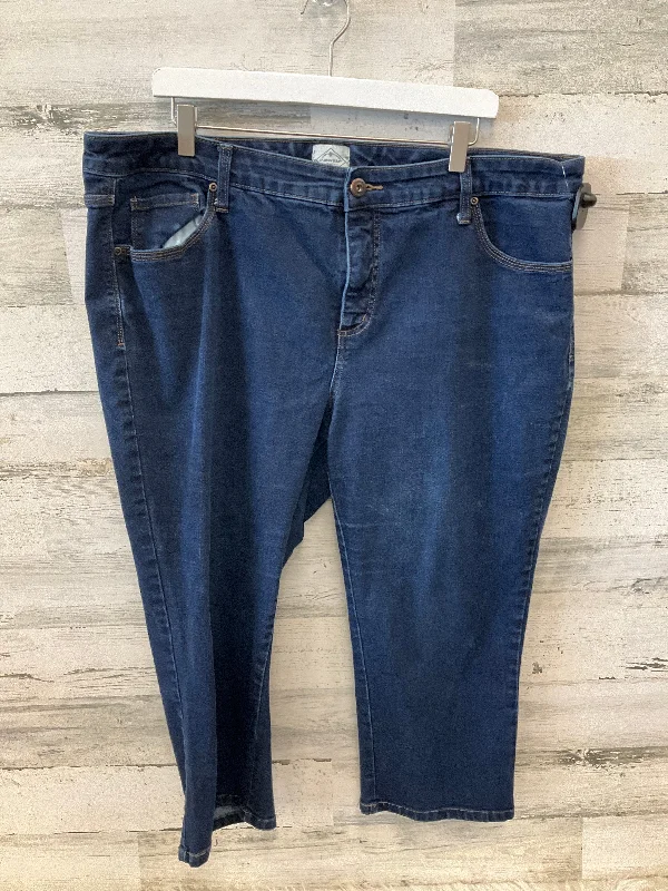 Best Selling Men's Jeans BrandsJeans Cropped By St Johns Bay In Blue, Size: 20