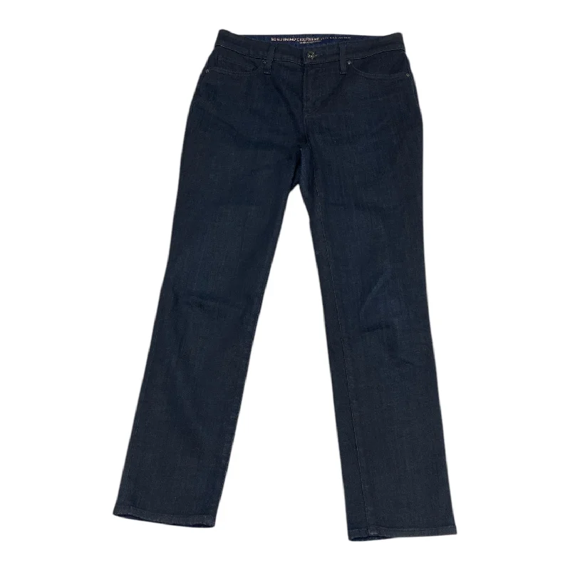 Flexible Men's JeansJeans Straight By Chicos In Blue Denim, Size:12