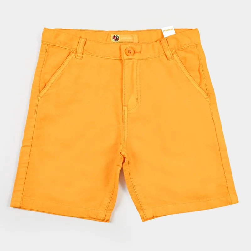 Men's Dress Pants for Special EventsBoys Short Cotton Basic - Citrus