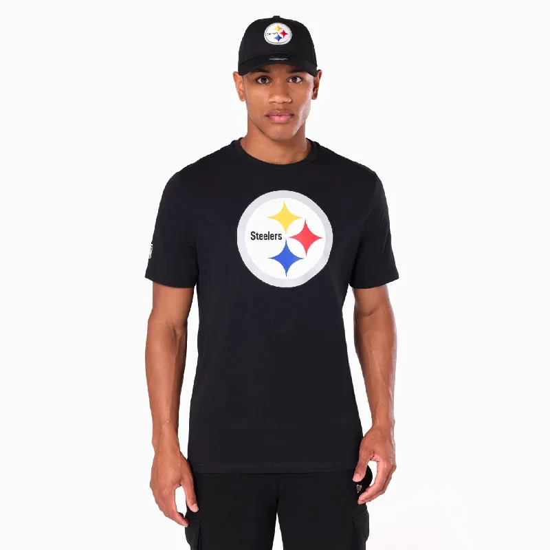 Men's Shirts with Graphic PrintsPittsburgh Steelers NFL Black T-Shirt