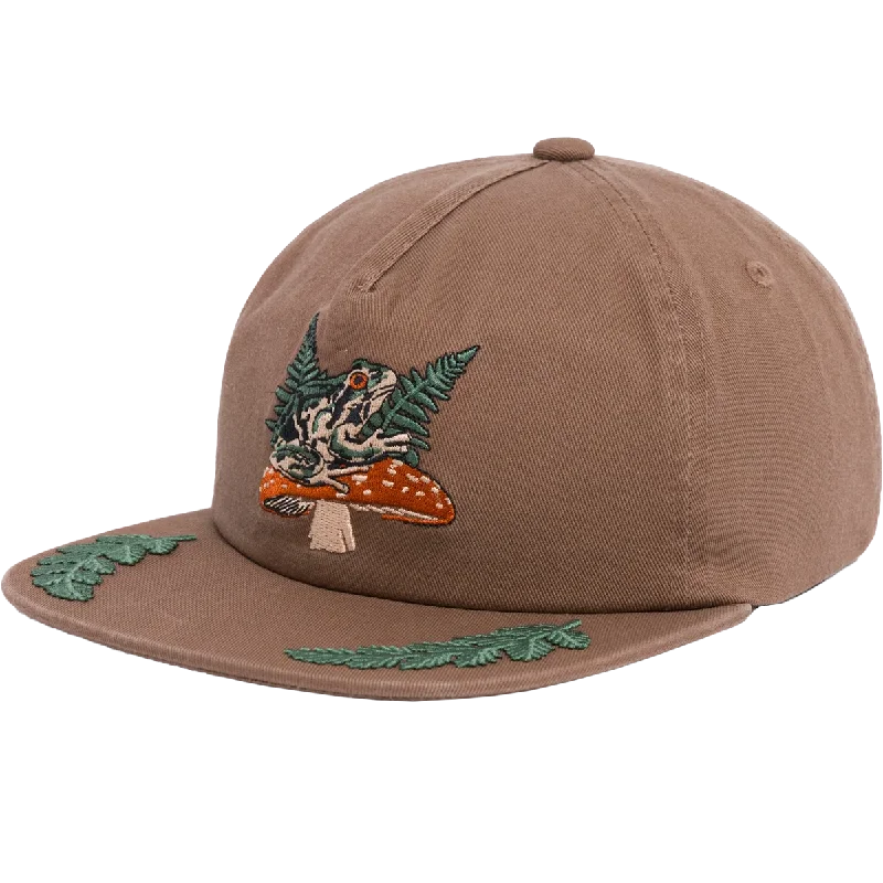 Bright Straw HatsRooted In Nature Ferns Grandpa Hat