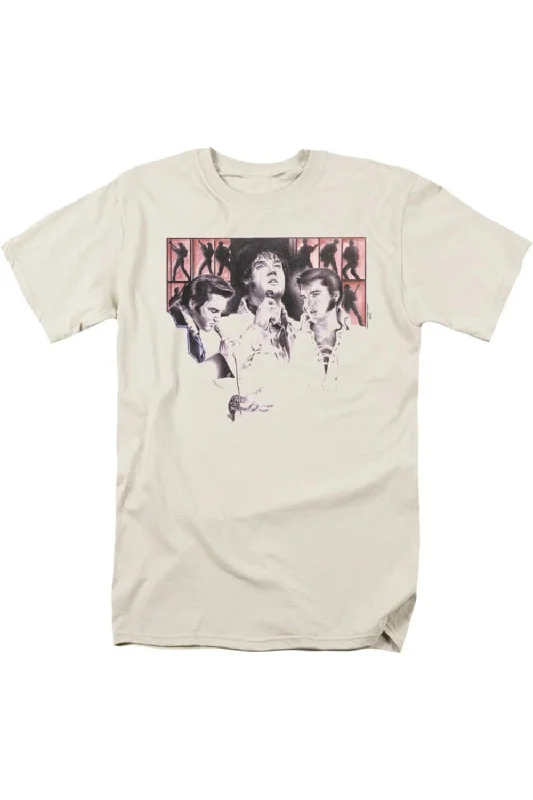 Men's Shirts with Plaid PatternsElvis Presley In Concert Short Sleeve Adult Tee / T-Shirt Men's Shirts with Plaid PatternsElvis Presley In Concert Short Sleeve Adult Tee / T-Shirt