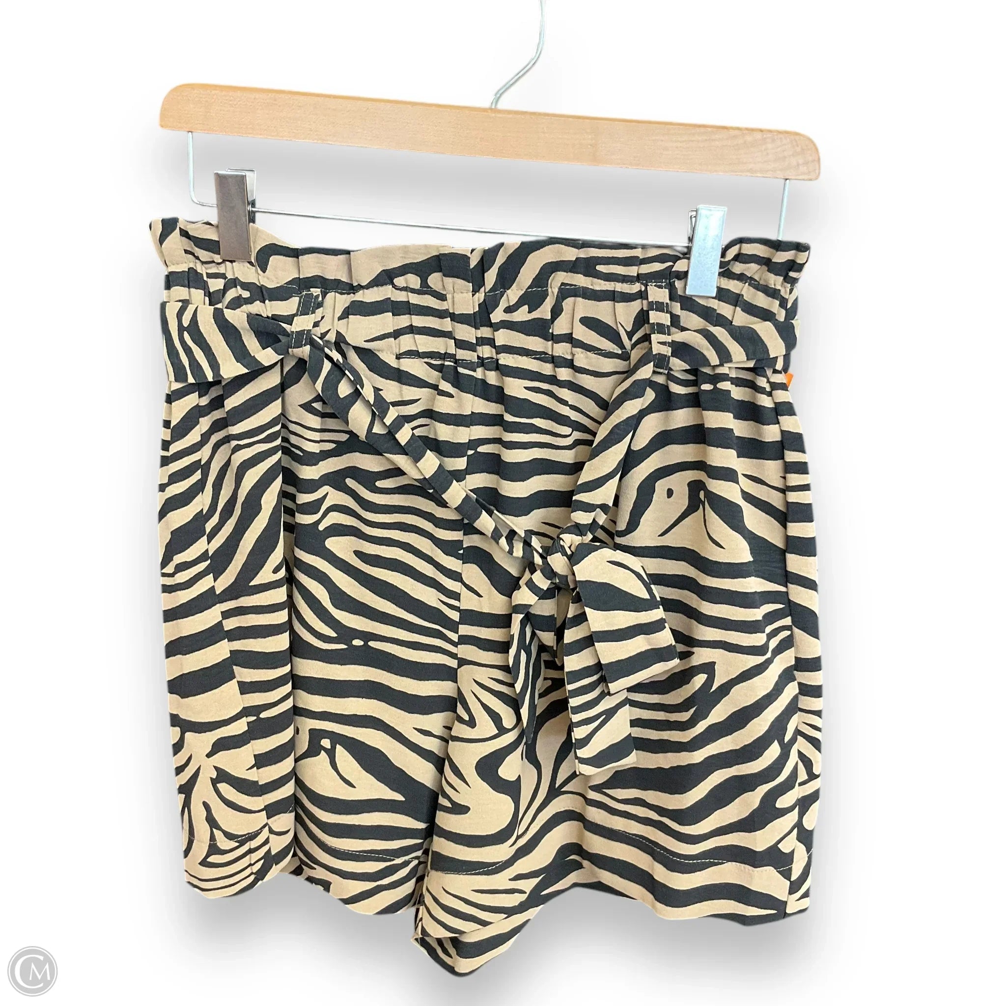Men's Pants with Patch PocketsShorts By Rachel Zoe In Animal Print, Size: 4