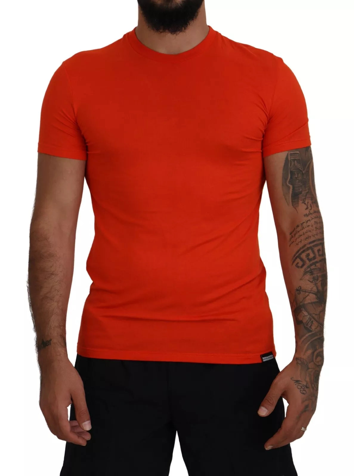 Men's Shirts with Custom MonogramsDsqua²  Modal Short Sleeves Crewneck Men's T-shirt