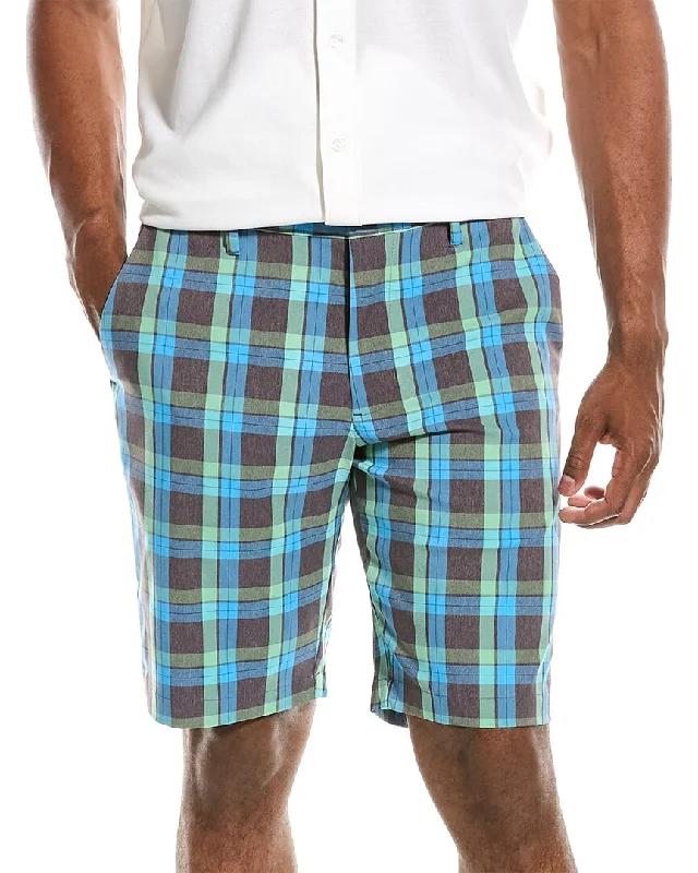 Men's Pants with Patch PocketsTommy Bahama Camberia Driver Plaid Short