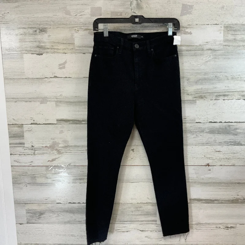 Men's Jeans with Stretch FabricJeans Skinny By Hudson In Black Denim, Size: 4
