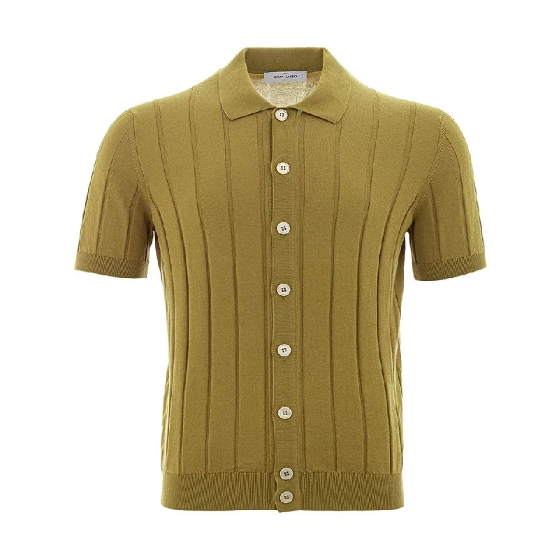Men's Shirts with Rounded HemlinesGran Sasso Elegant  Cotton T-Shirt for Men's Men