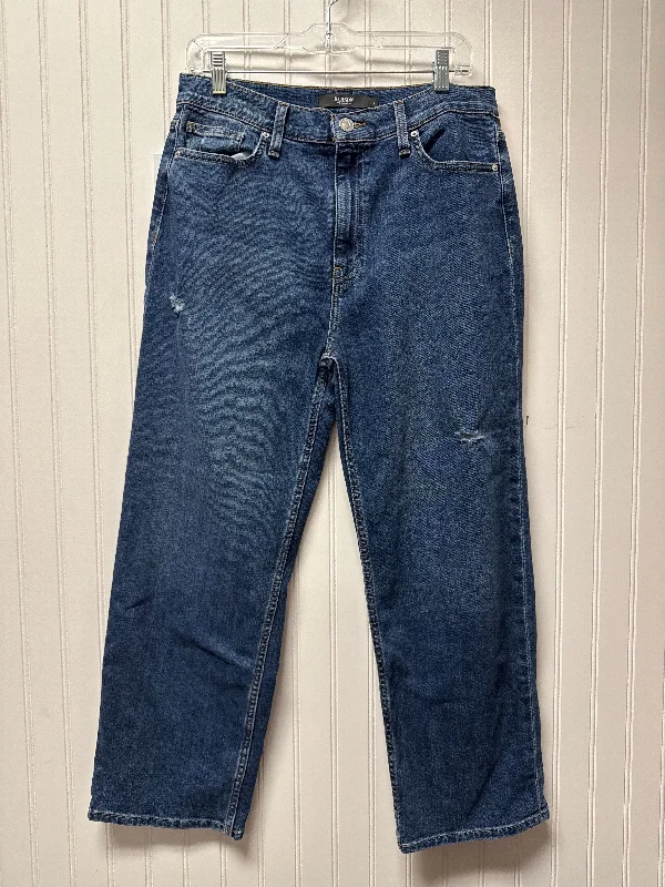 Flexible Men's JeansJeans Straight By Hudson In Blue Denim, Size: 12