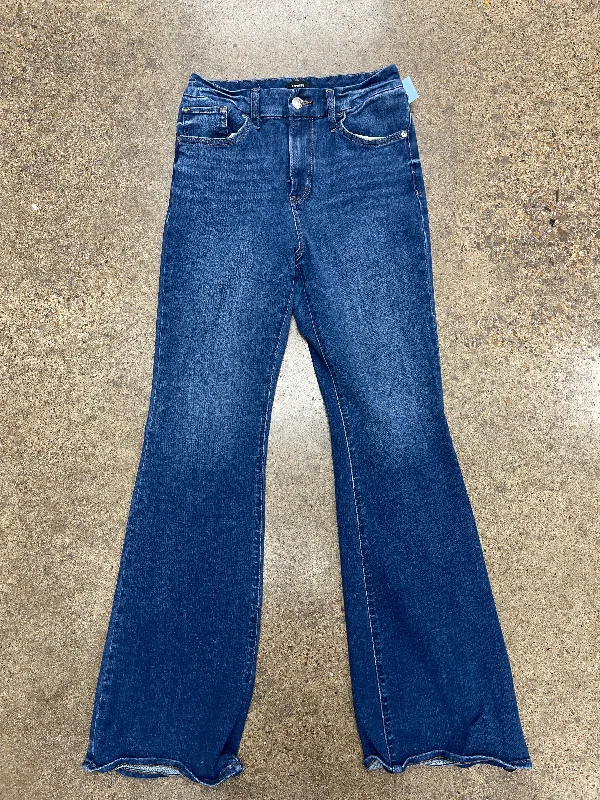 Hipster Men's JeansJeans Flared By Express In Blue Denim, Size:M