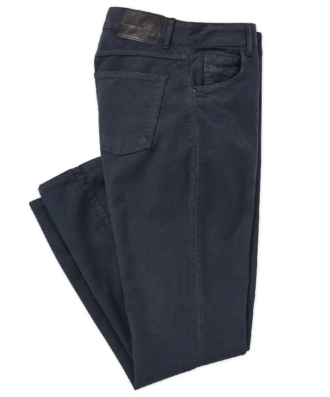 Men's Bike Shorts for CyclingWestport Black Moleskin Garment Dyed Pant