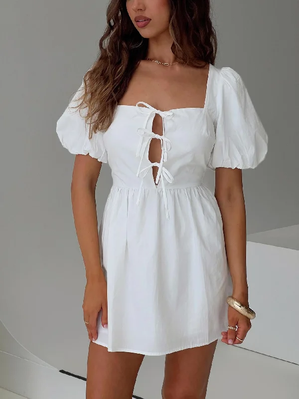 Kreamy Mini Dress White