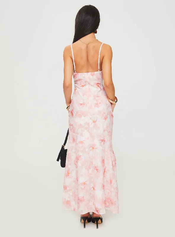 Mafalde Maxi Dress Pink