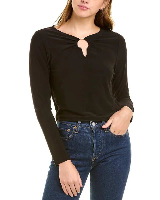 BCBGeneration Keyhole Top