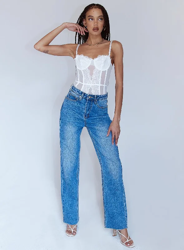 Dabney Bodysuit White