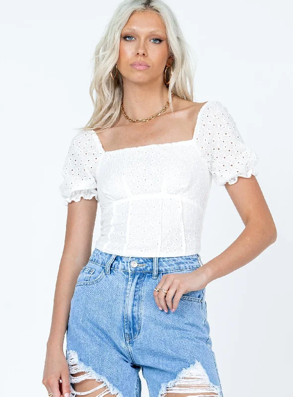 Fawkner Top White