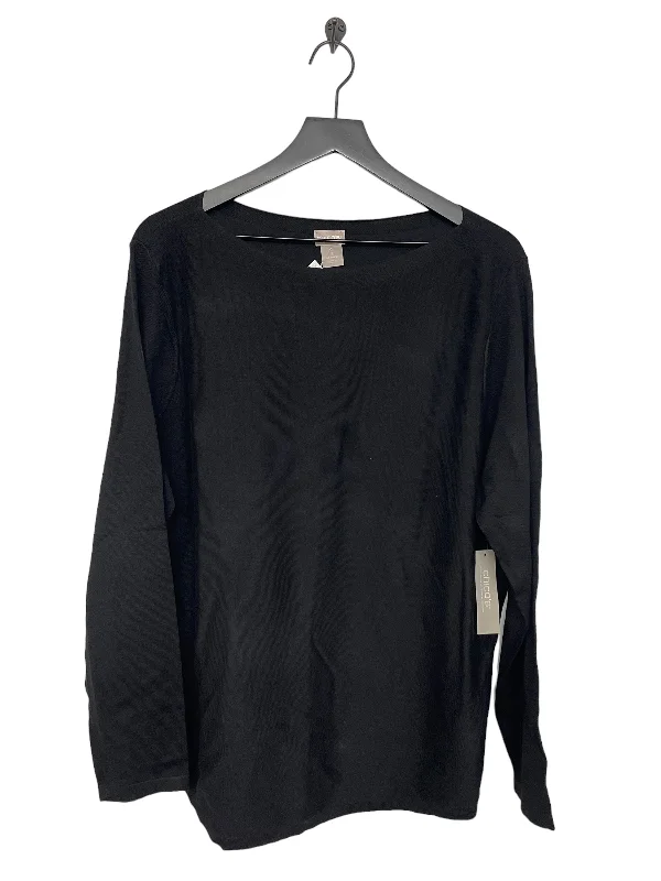 Black Sweater Chicos, Size Xl