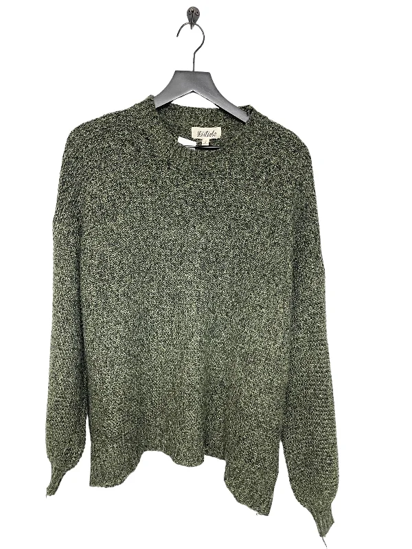 Green Sweater Listicle, Size S