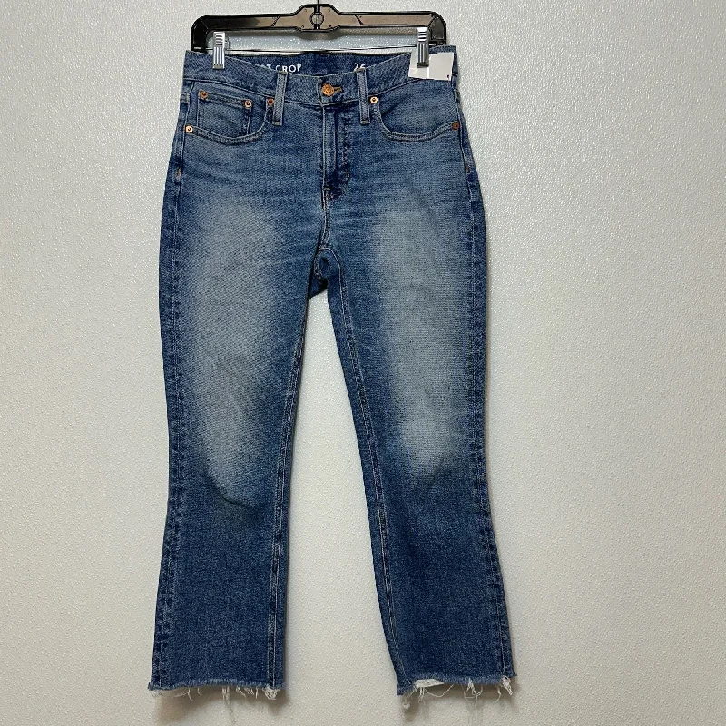 Jeans Boot Cut By J Crew O In Denim, Size: 2