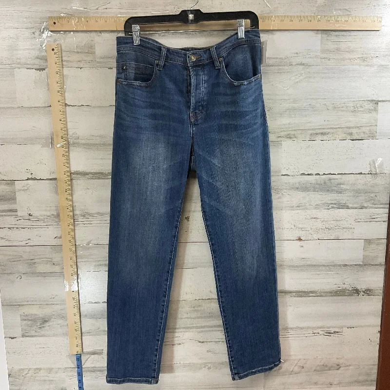 Jeans Boyfriend By Liverpool In Blue Denim, Size: 8