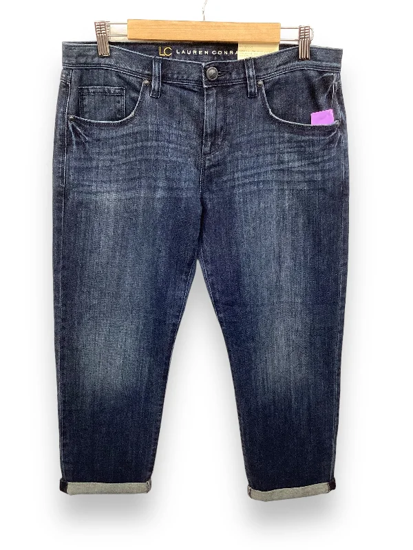 Jeans Cropped By Clothes Mentor In Blue Denim, Size: 8