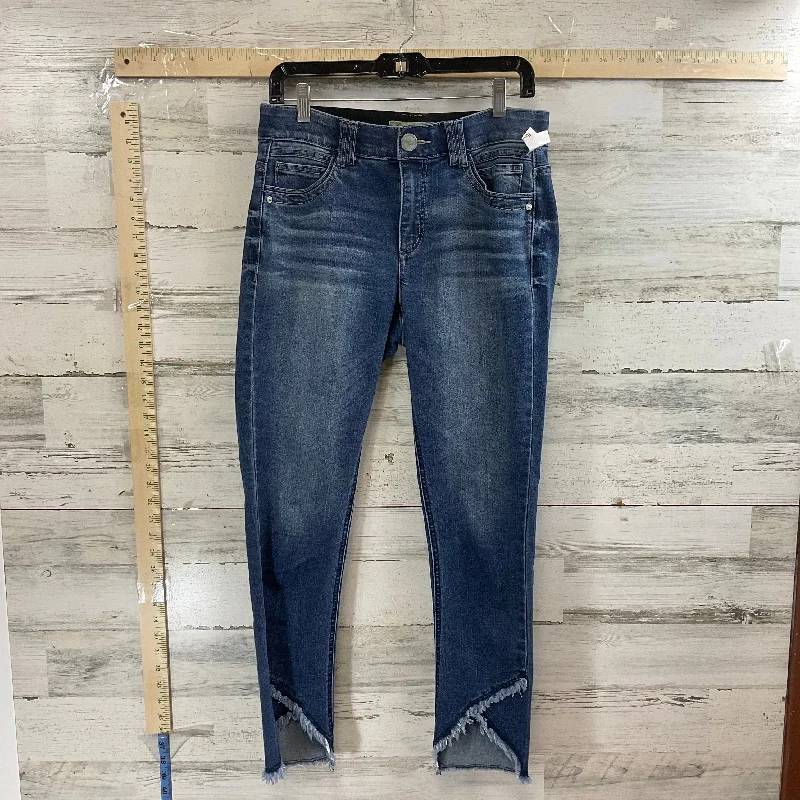 Jeans Cropped By Democracy In Blue Denim, Size: 6